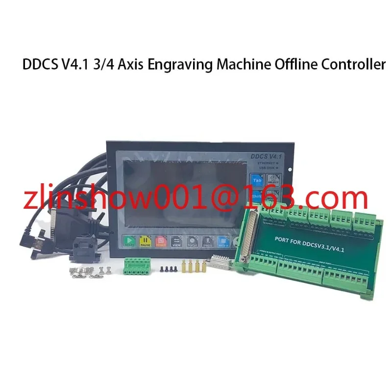 DDCSV4.1 DDCSV3.1 CNC Offline Motion Control System Motor Motion Controller Instead Of Mach3 Motion Control System Metal Housing