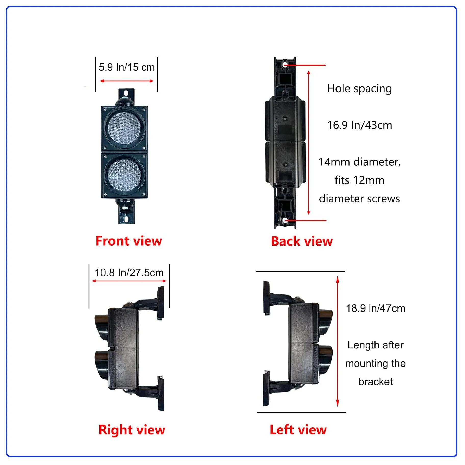 Solar Powered 100mm Red Green Mini Traffic Signal Light  4 Inch Pedestrian Traffic Warning Light Remote Control School Teach lam