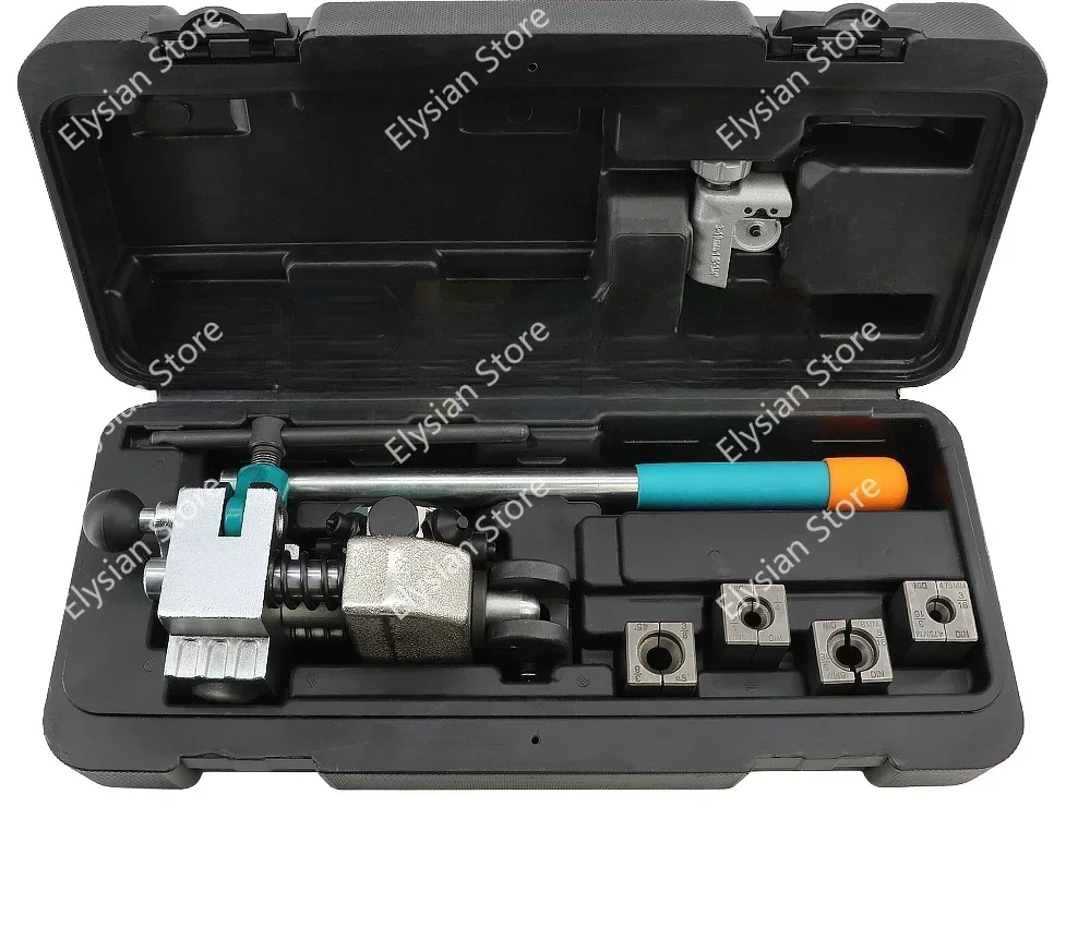 45 Degree Professional Brake Line Flaring Tool Kit for Single, Bubble, and Double Flares, 3/16