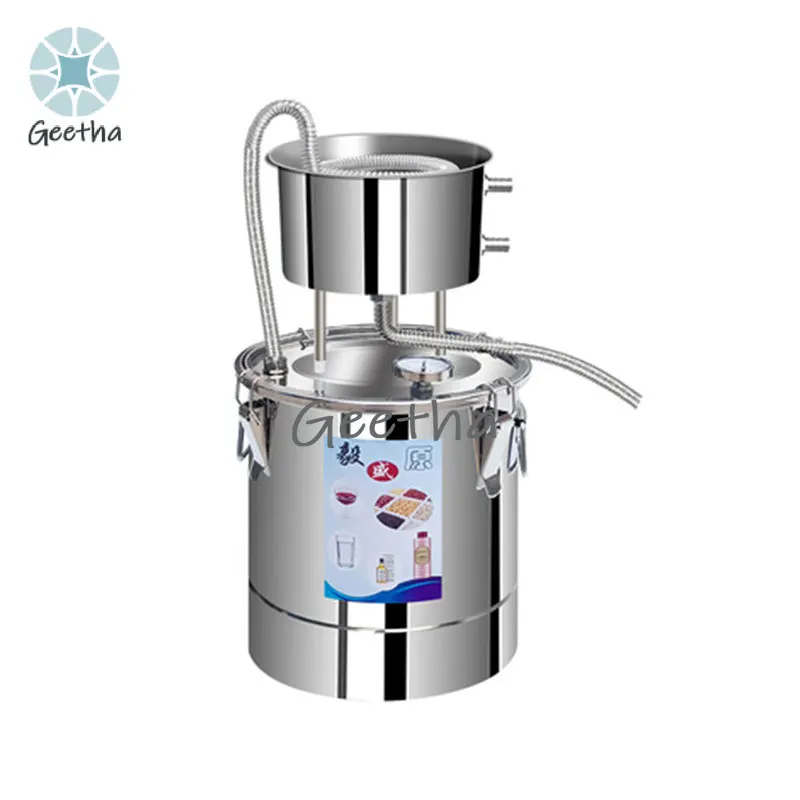 

New Arrival 10L DIY Moonshine Still Distiller with Circulating Pump Wine Brandy Essential Oil Brewing Kit Whisky Distillery