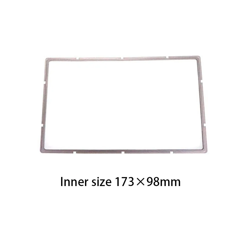 مجموعة لوحة عدادات تركيب ستيريو راديو السيارة ، سيبارو تراثي ، رمادي فضي ، دين مزدوج