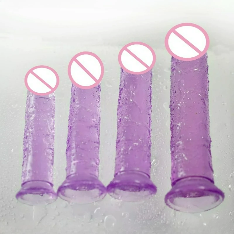 Vibrator Dildo Suction Cup Jelly Dick Realistic Soft Cup Adult Sex Toy for Women and Men Vaginal and Anal Masturbator Dildos view 6