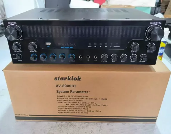 high fidelity power amplifier HF, 8000 watts 2500 watts/2200 watts 7.1 channel, subwoofer，Large screen power amplifier
