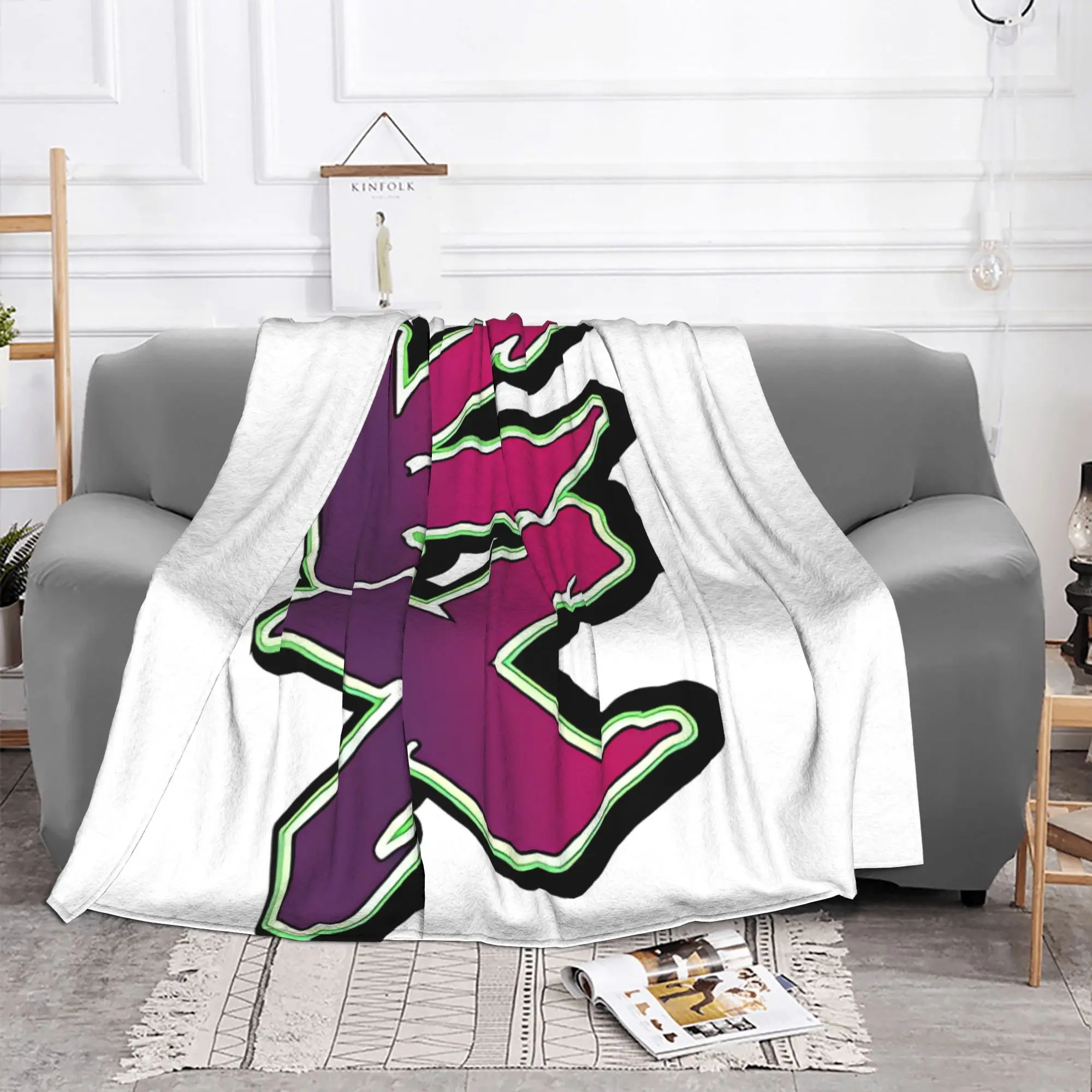 1PC Classic KX 500 home room decorations Winter Blankets for Adults Bedding Home Interior Sofa Knee