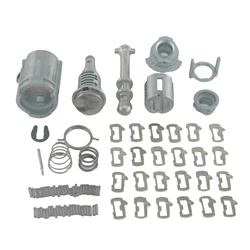 FOR CITROEN C2 C3 2002-2010 FRONT LEFT DISASSEMBLE DOOR LOCK BARREL REPAIR KIT 9170T9 9170W9 9170T5 256924 AL102 Repair