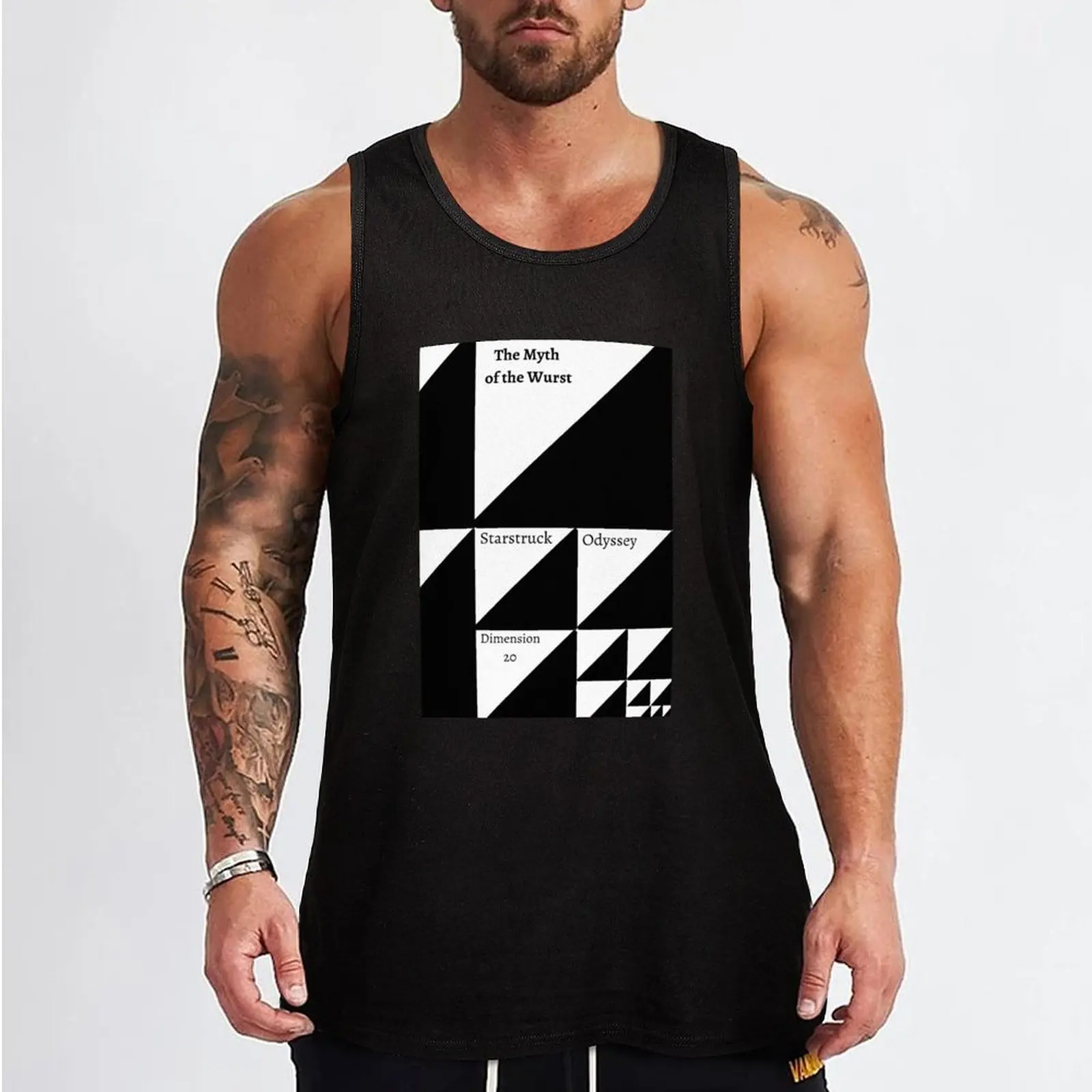 The Myth of the Wurst (A Starstruck Odyssey + Myth of Sisyphus Parody) Tank Top running shirt underwear singlet for men