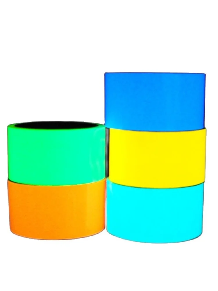 2cm-10cm PET Luminous Warning Self-adhesive Safety Tape