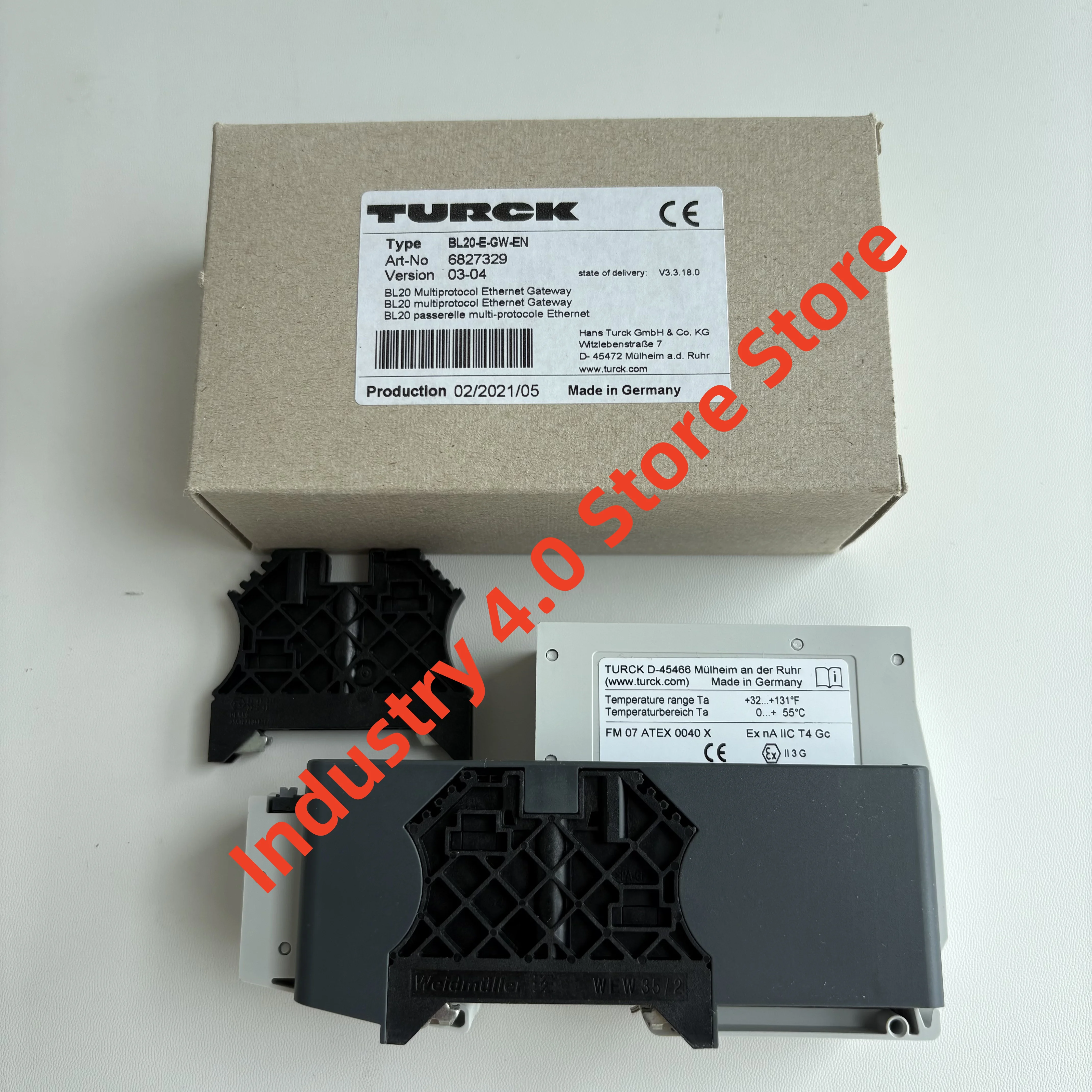 新しいオリジナル BL20-E-GW-EN 6827329 BL20-E-16DI-24VDC-P 6827231 モジュール