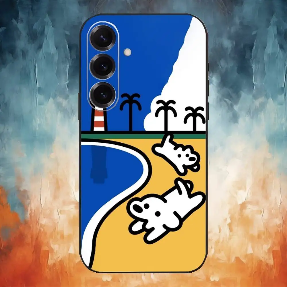 Leuke M-Matsui Art telefoonhoesje voor Samsung GalaxyA13,21s,22,31,32,52,53,71,72,73, zachte zwarte cover