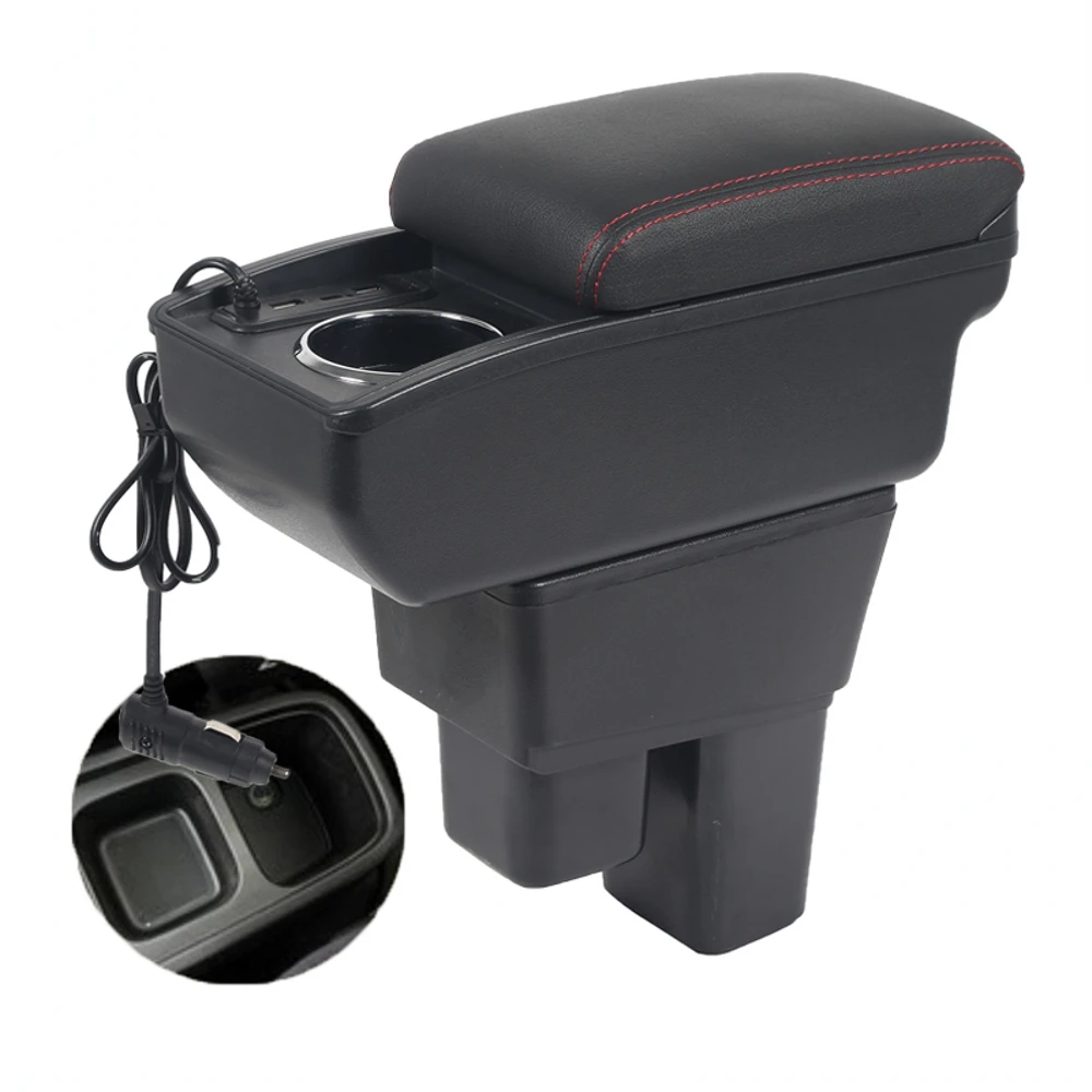 

Автомобильный подлокотник Fit Jazz GE 2 ﻿ Поддержка локтя, центральное содержание, чехол для хранения консоли