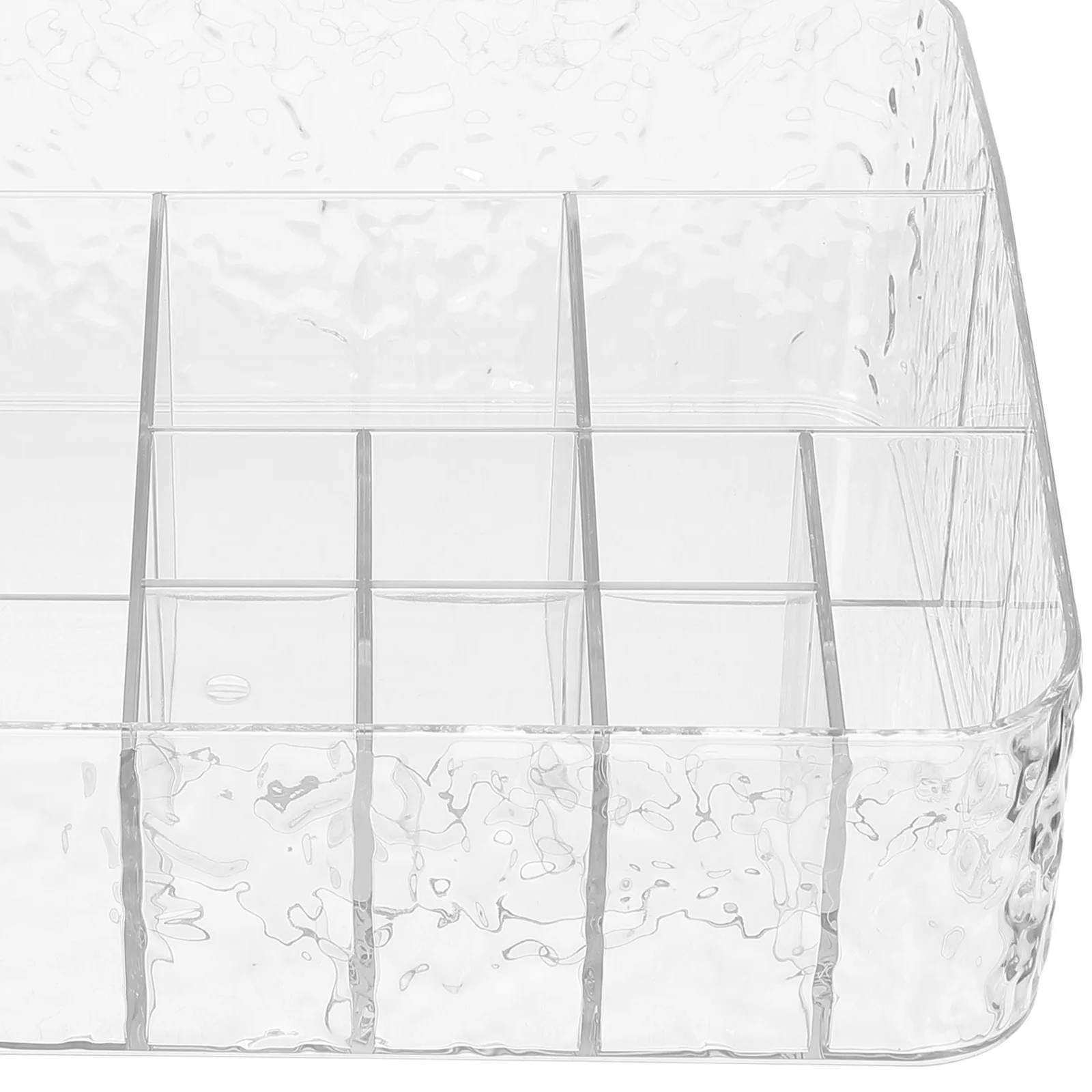 

Storage Box Case Holders Makeup Organizer with Mirror Lipstick Cosmetics Countertop for Desktop Dressing Table