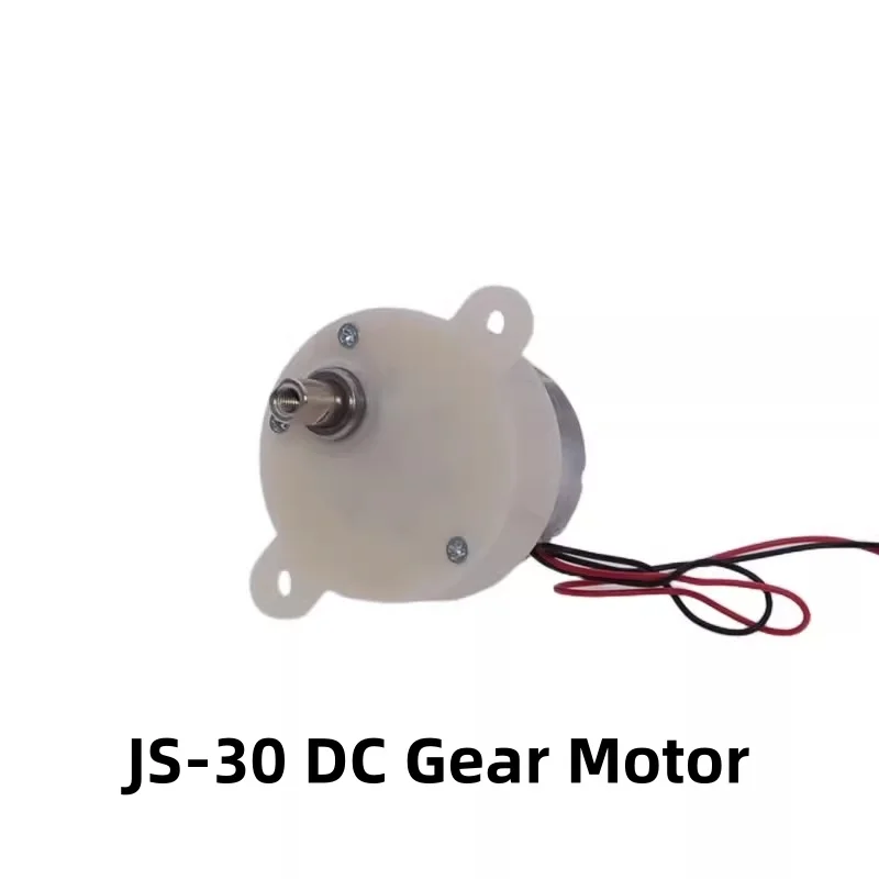 3V5V6V JS-30 Micro DC Reduction Gear Motor 300 Silent For Rotating Handicraft Display Table Light Box Advertising DIY Model