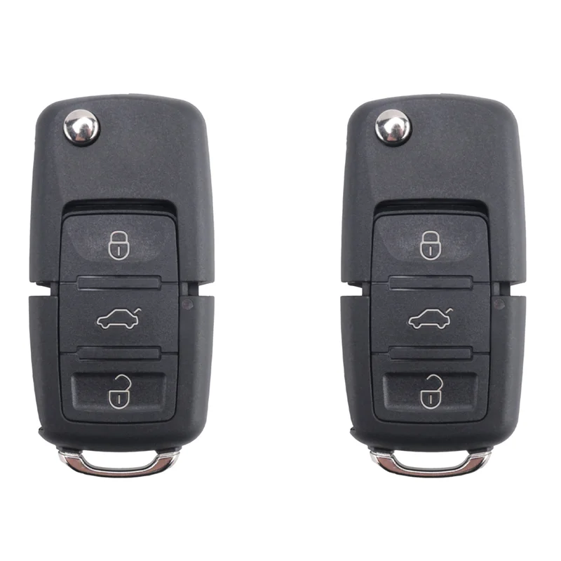 

A82E-2X Автомобильный дистанционный ключ для Xhorse XKB501EN Универсальный проводной дистанционный брелок с 3 кнопками для VW B5 Тип VVDI Key Tool