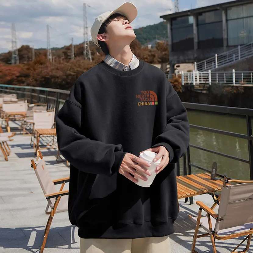 

Худи для пар, весенне-осенняя свободная повседневная одежда, модный лонгслив для подростков, высококачественная верхняя одежда с премиальным ощущением комфорта