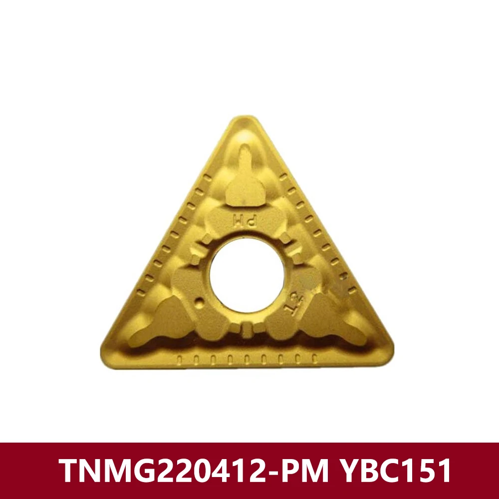 Original TNMG220412-PM YBC151 Carbide Inserts Blade TNMG2204 TNMG 220412 PM CNC Lathe Cutter TNMG22 TNMG433-PM Machine Tools