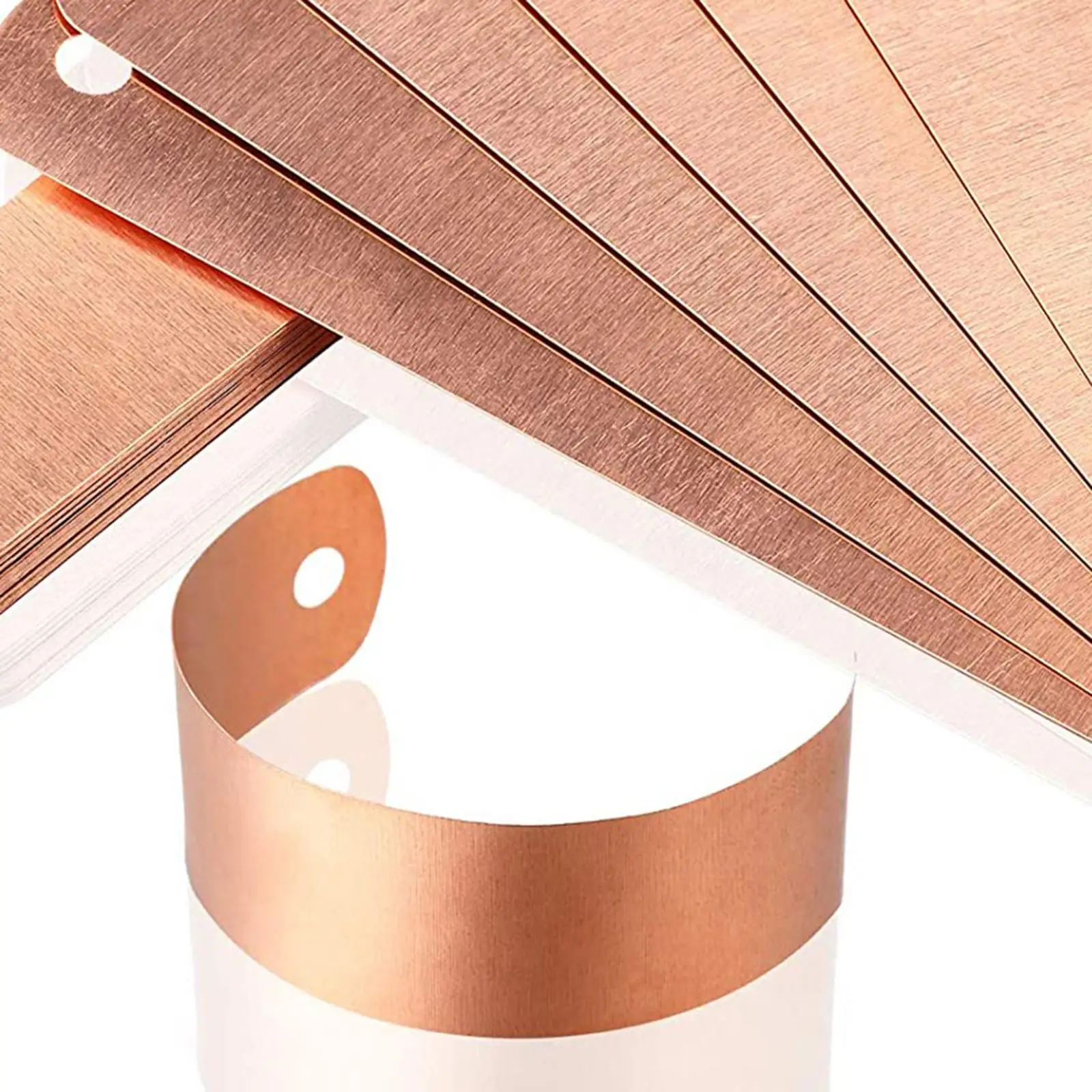 Weatherproof Copper Plant Label Large Metal Garden Tag Outdoor ID Stake Waterproof Marker for Nursery Flowers Vegetables