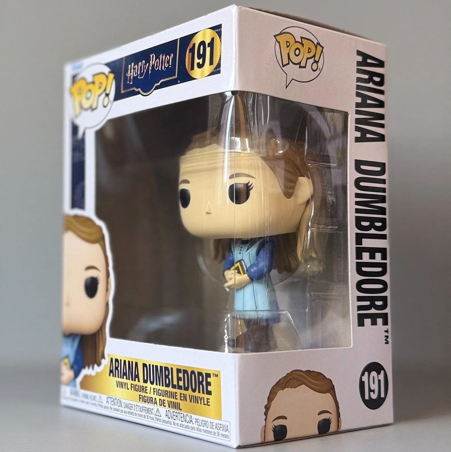 Ariana Dumbledore # Figura 191 de Harry Potter y las Reliquias de la Muerte: Parte 2, Funko Pop, Estatua Oficial y Original, Juguete para Fanáticos de Harry Potter