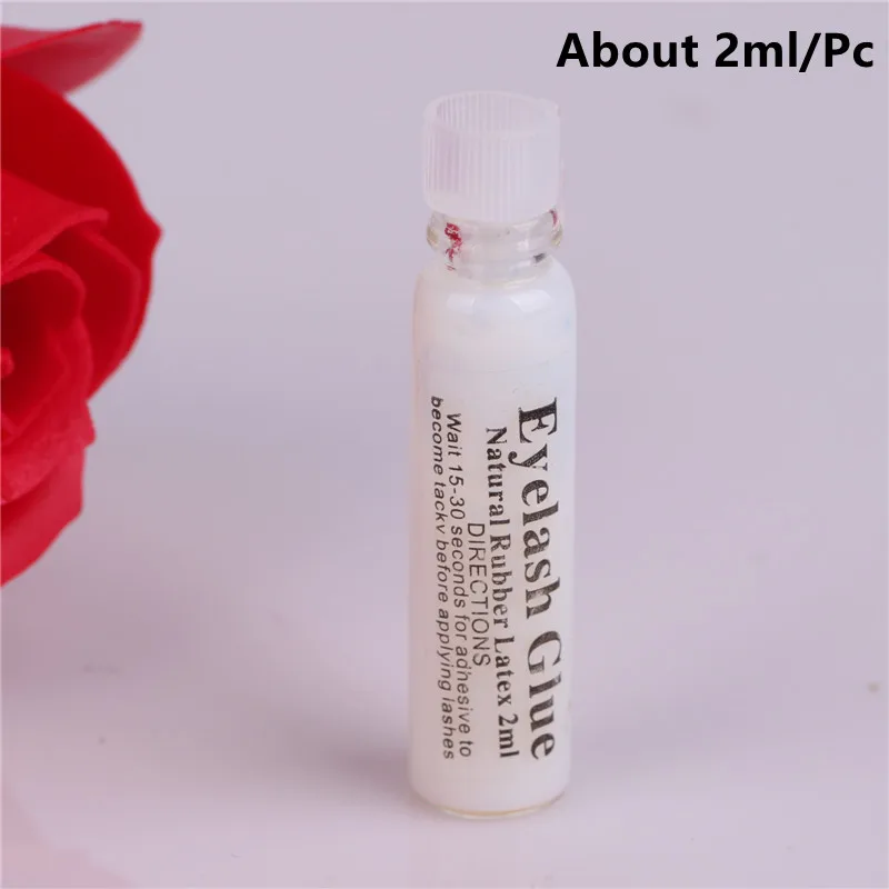 hot sell 2ml Portable Waterproof wihte False Eyelash Glue Adhesive Makeup Tools