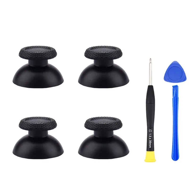 استبدال Thumbsticks لوحدة تحكم PS5 Dualsense التناظرية Thumb Sticks قبضة أجزاء مفك البراغي طقم تصليح ملحق #3