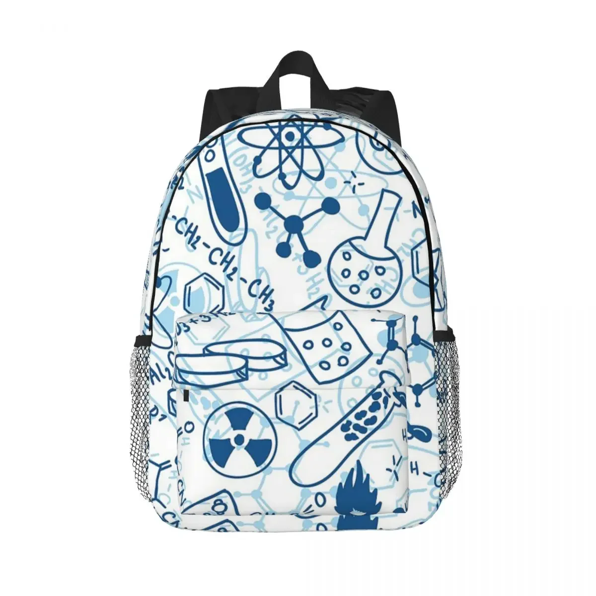 Mochilas de química para adolescentes, mochilas escolares de moda para niños, mochila de viaje, bolso de hombro de gran capacidad