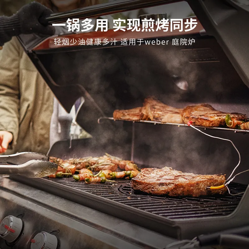 Charcoal Furnace Cast Iron Grill Board Garden Furnace Series