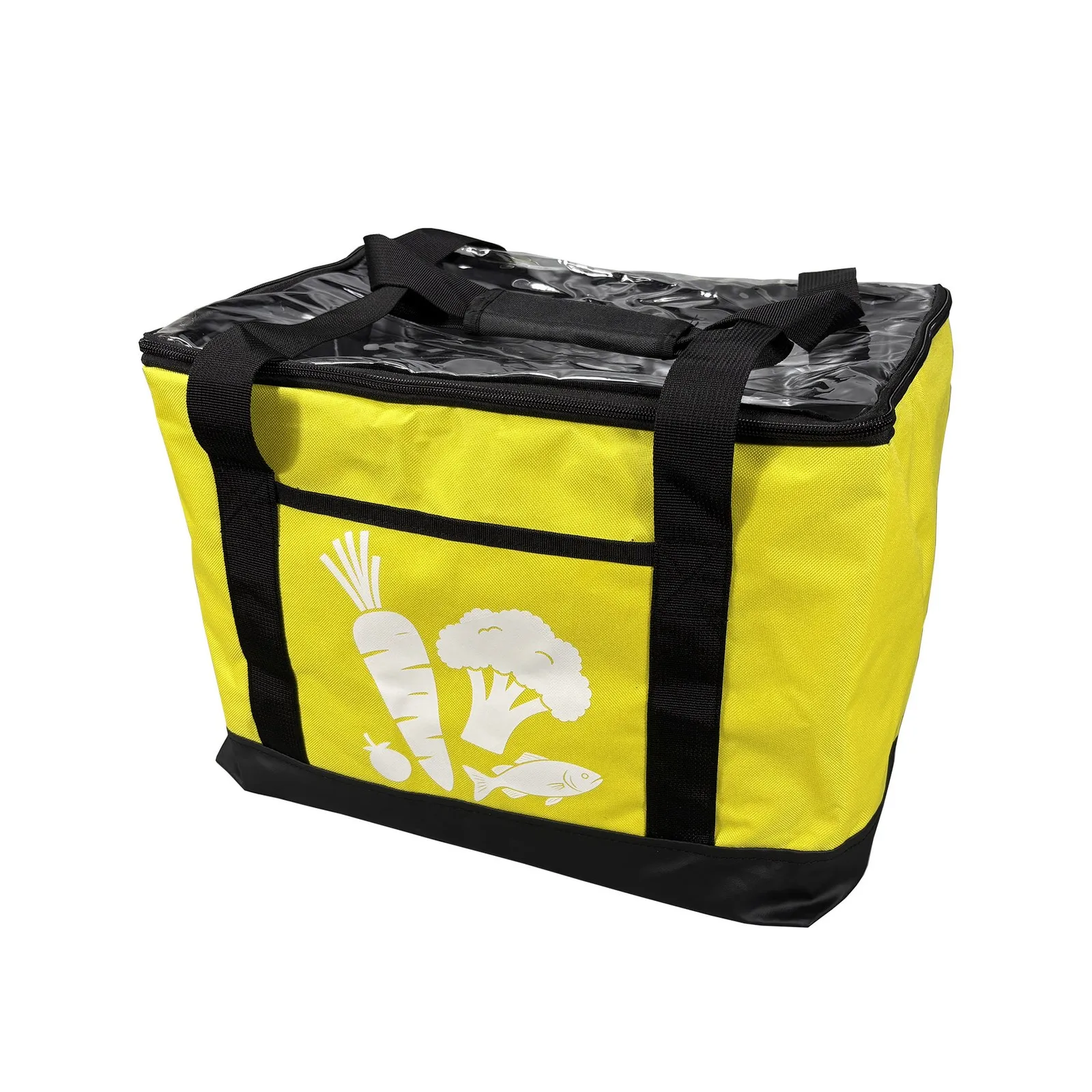 36L Thickened Oxford Fabric Insulated Lunch Cooler Bag Waterproof Thermal Tote For Outdoor Picnic Camping Food Storage