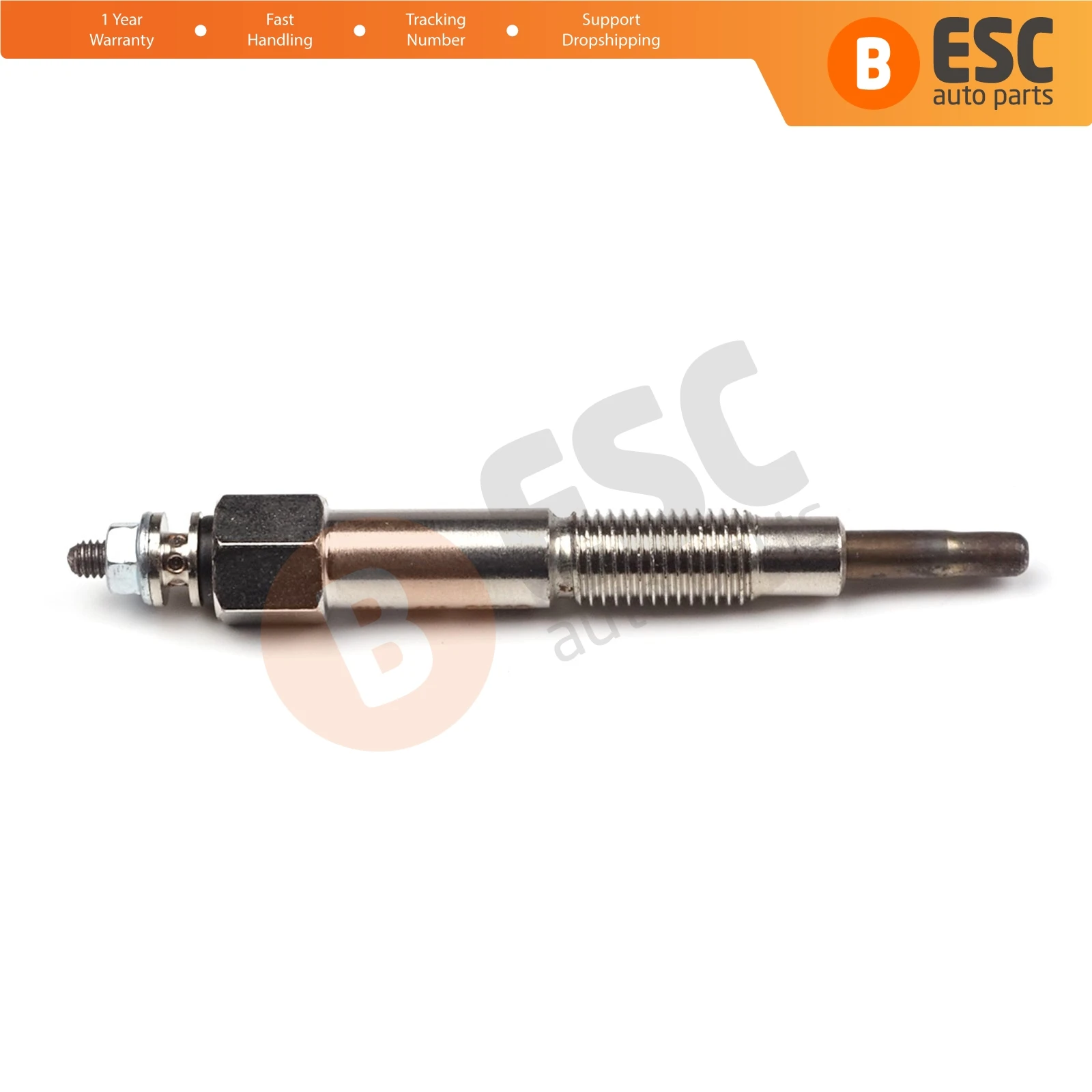 ESC Auto Parts EGP84 1 Piece Heater Glow Plug 11 Volt 11065-57J00,  GN102, 0100226513 for Nissan Fast Shipment Ship From Turkey