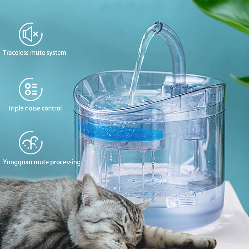 Upgrade Cat Fountain Filter Cat Water Fountain Replacement Filter Cat Fountain Accessories Pet Replacement Filters for Cats Dogs