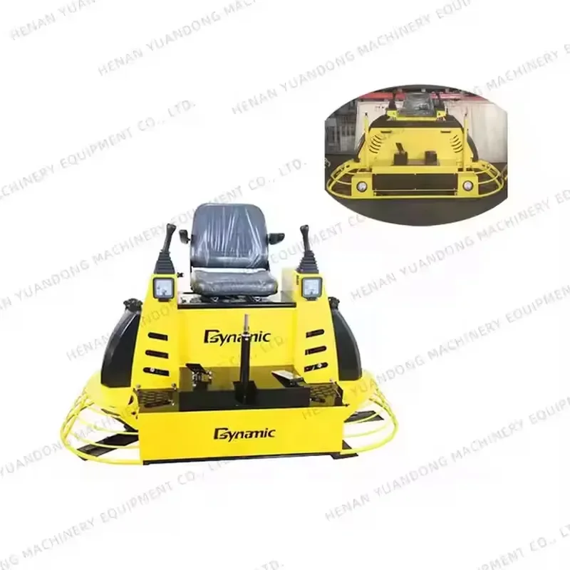 Recycling Machine 2026 Dynamic Concrete Trowel Engine Concrete Float Machine Ride-On Power Trowel Smallest Ride On Power