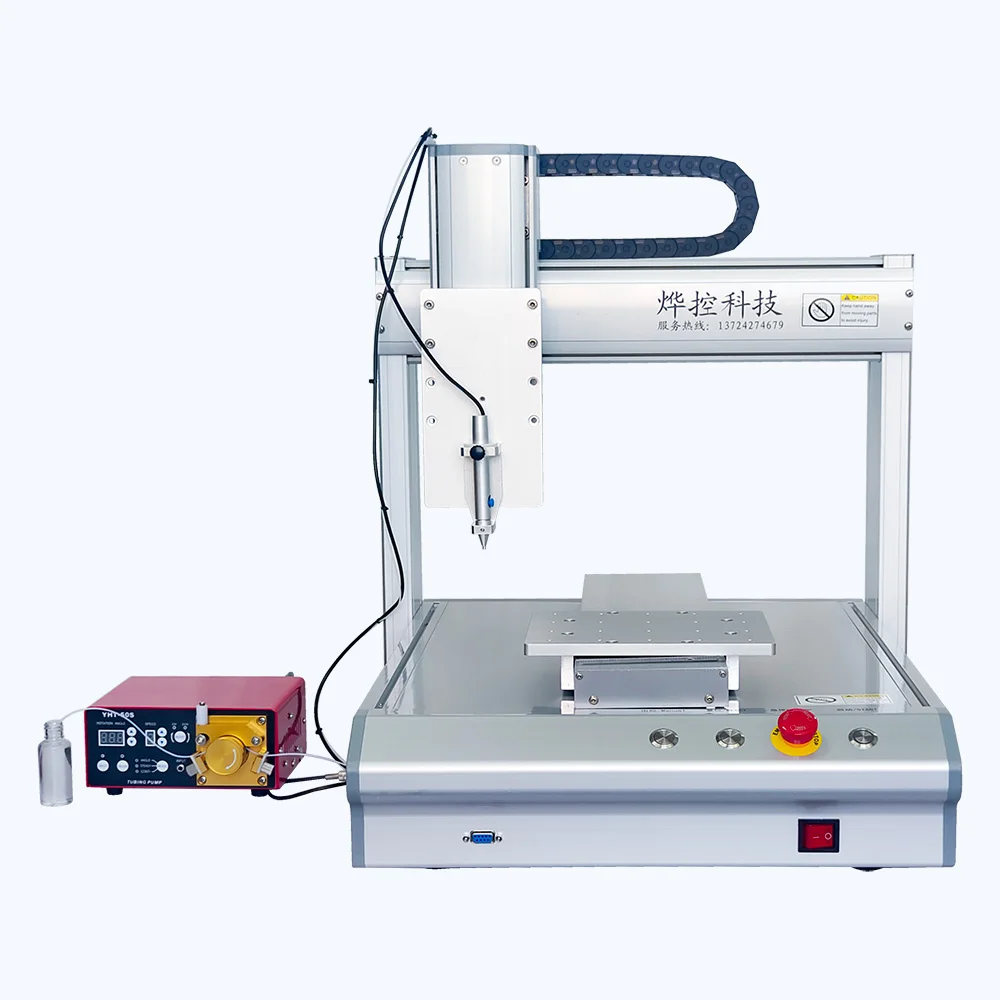 YK-D331 Peristaltic Pump Dispensing Machine Automatic Jewelry Box Decoration Box Cosmetic Box Three-axis Dispensing Machine