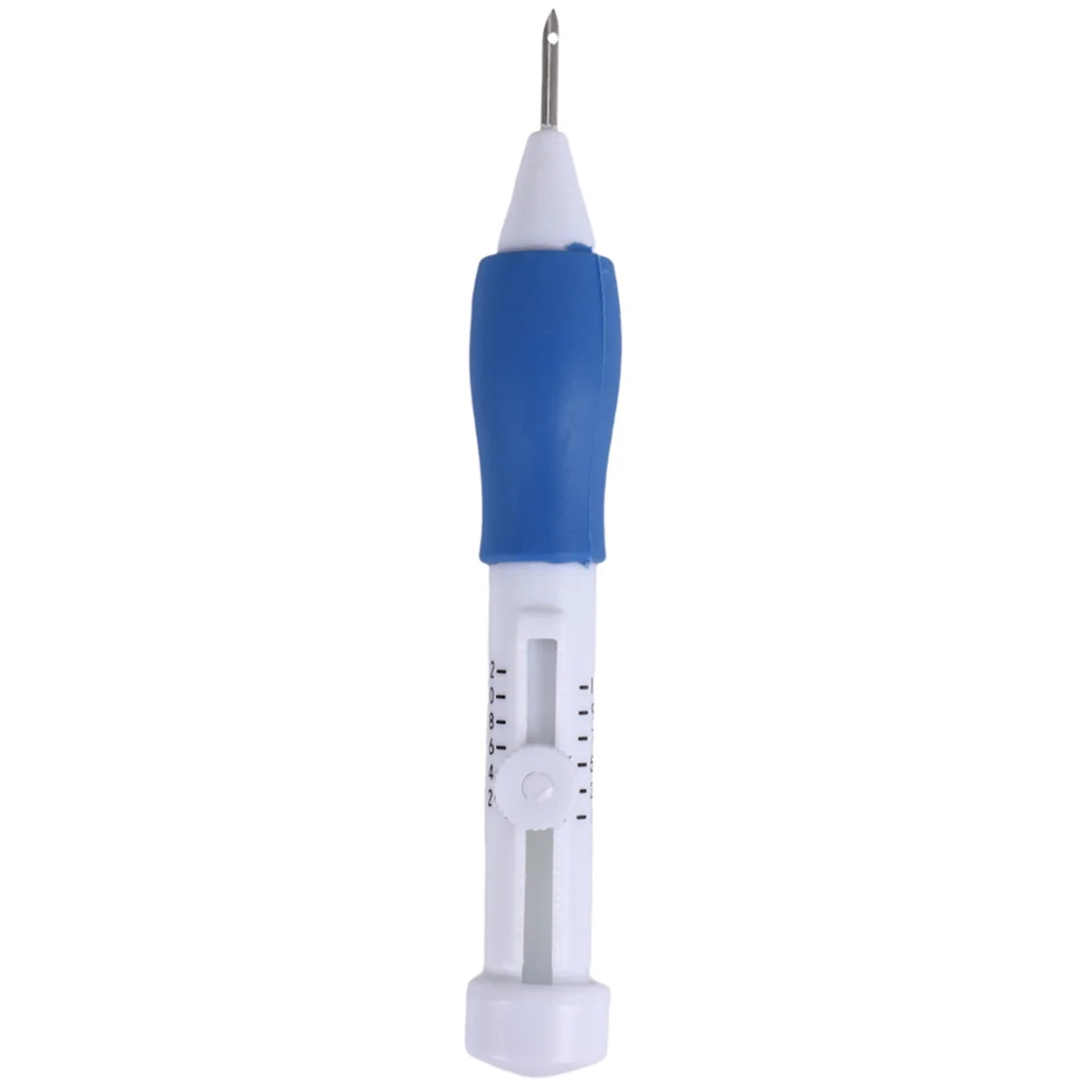 NEW White+Blue Three Sized Embroidery needle Punch Needle Punching Punch Needle Tool Set