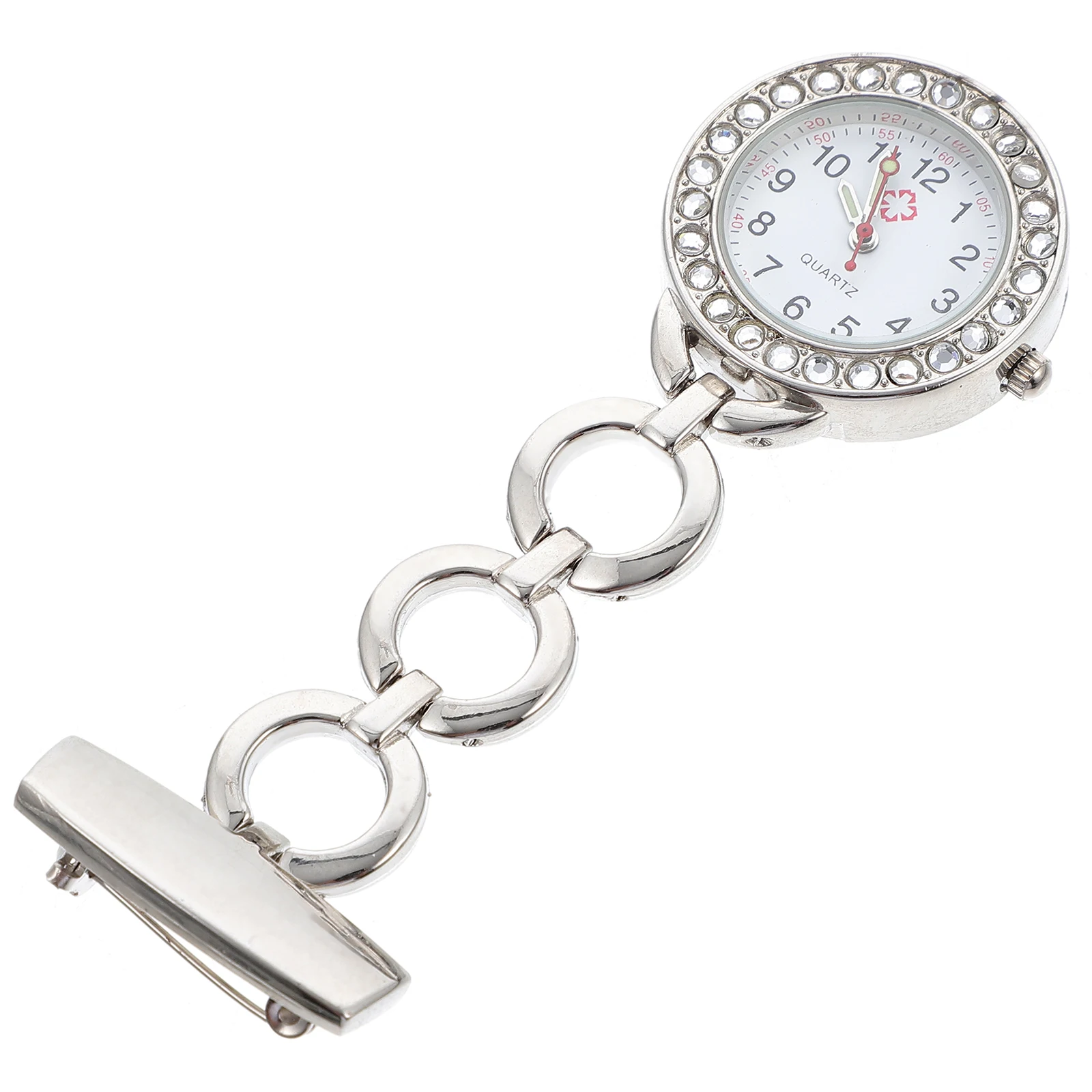 Orologio da taschino portatile di alta qualità per infermiere, per donne, infermiere, personale medico, set regalo per ospedale, orologio da petto con ciondolo unico