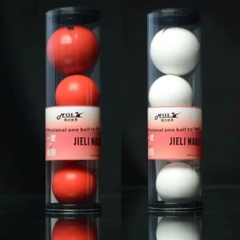 

Deluxe Multiplying Balls (White/Red Avaliable,45mm) One To Four Balls Soft Magic Tricks Stage Props Magia Gimmick Illusions