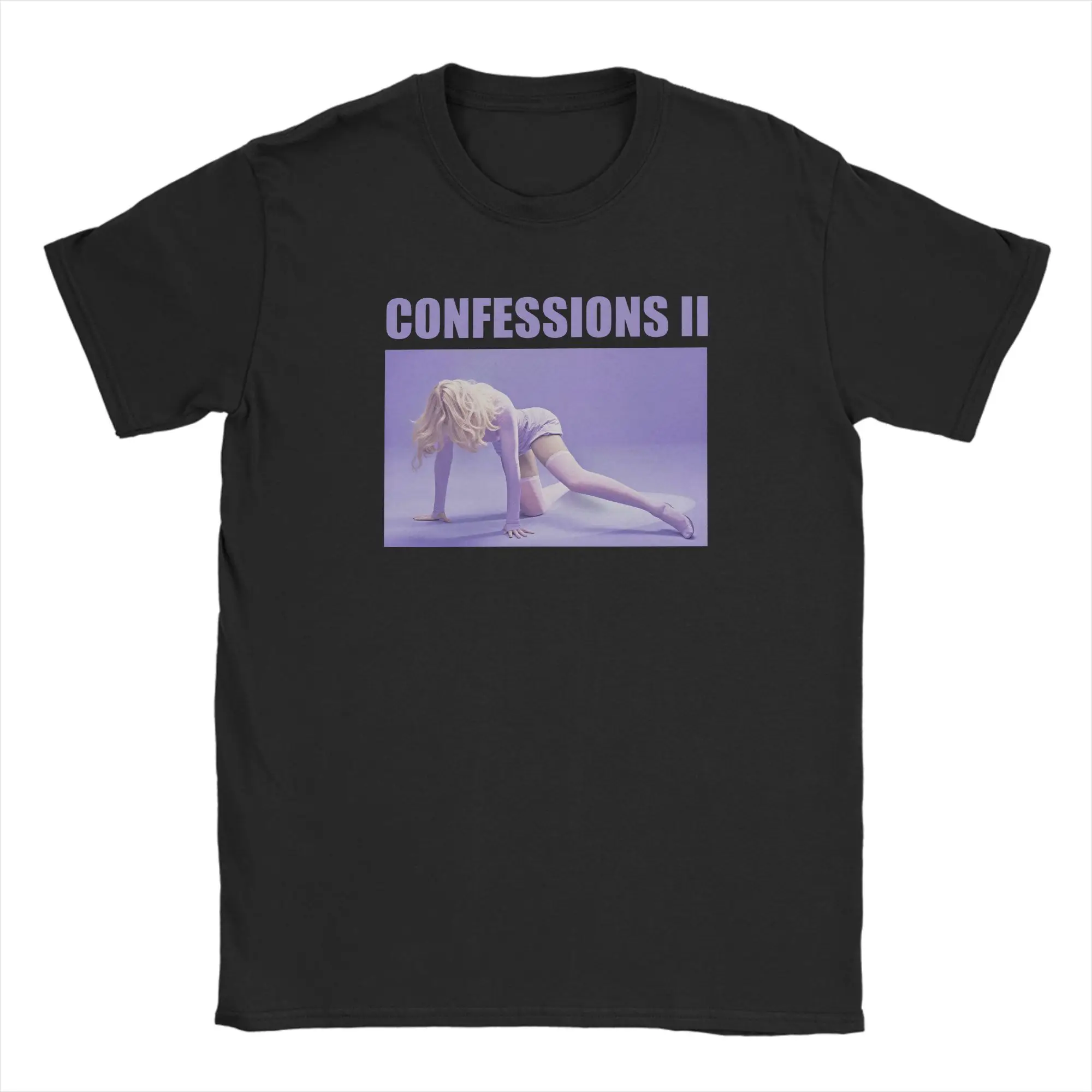 Man T Shirt Madonnas Confessions II T Shirts Hipster  Summer Tee Shirt Y2K Funny Cotton Tops Plus Size 6XL,