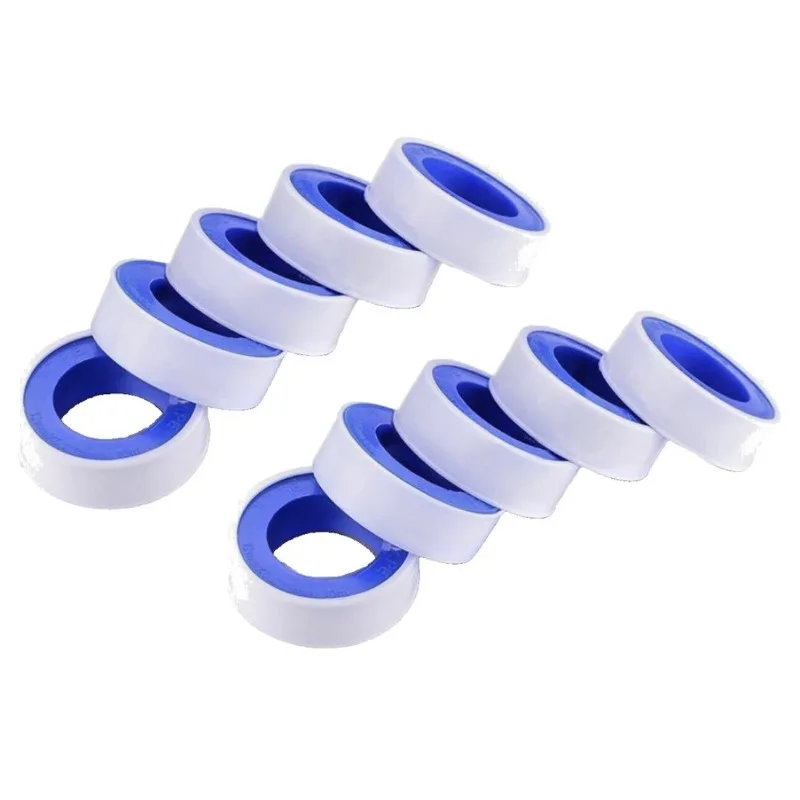 Cinta Adhesiva para Fontanería de 1/2 Pulgada, 10/20/30 Piezas Cinta de Sellado de Roscas de PTFE x 520 para Fontanería, Mejoras del Hogar y Servicios Públicos