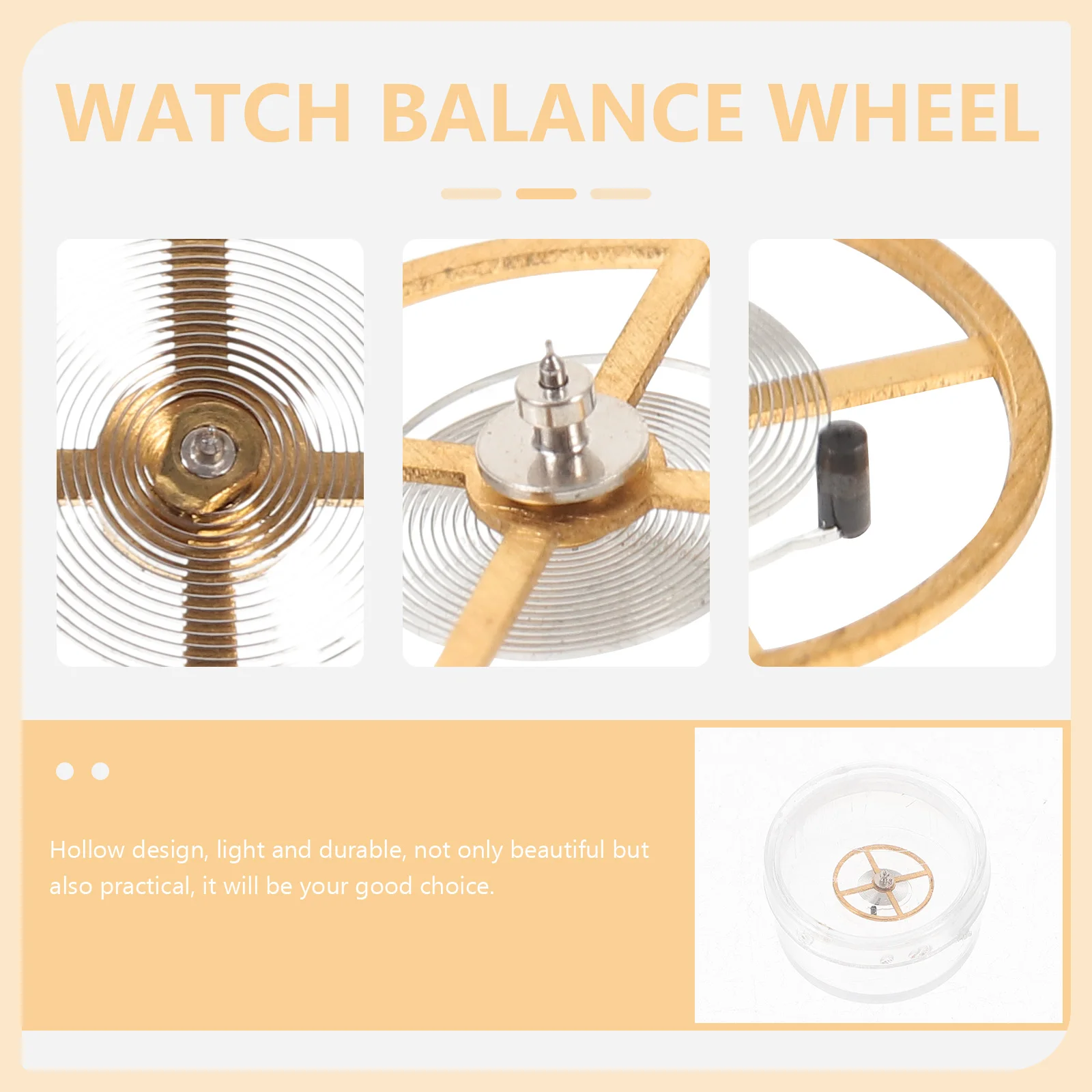 

Watch Balance Accessories 8205 Movement Replacement Durable Alloy Watch Movement Part Alloy Part Repair Tool Watchmaker Spare