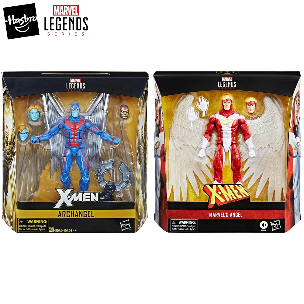 

[В наличии] Hasbro серия Marvel Legends X-Men Angel & Archangel 6-дюймовая масштабная аниме экшн-фигурка Коллекционная модель подарочные игрушки