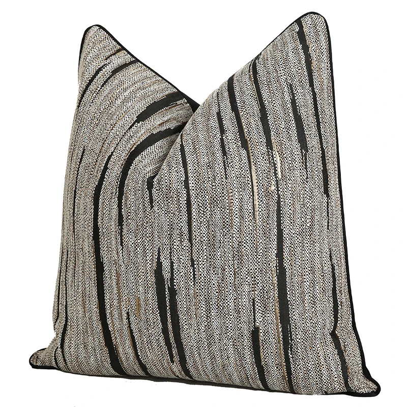 Luxury Thick Cushion Covers 30x50 45x45 50x50, Sofa Bed Pillowcase, Zipper Closure, Cotton, Living Room Decorative Throw Pillows