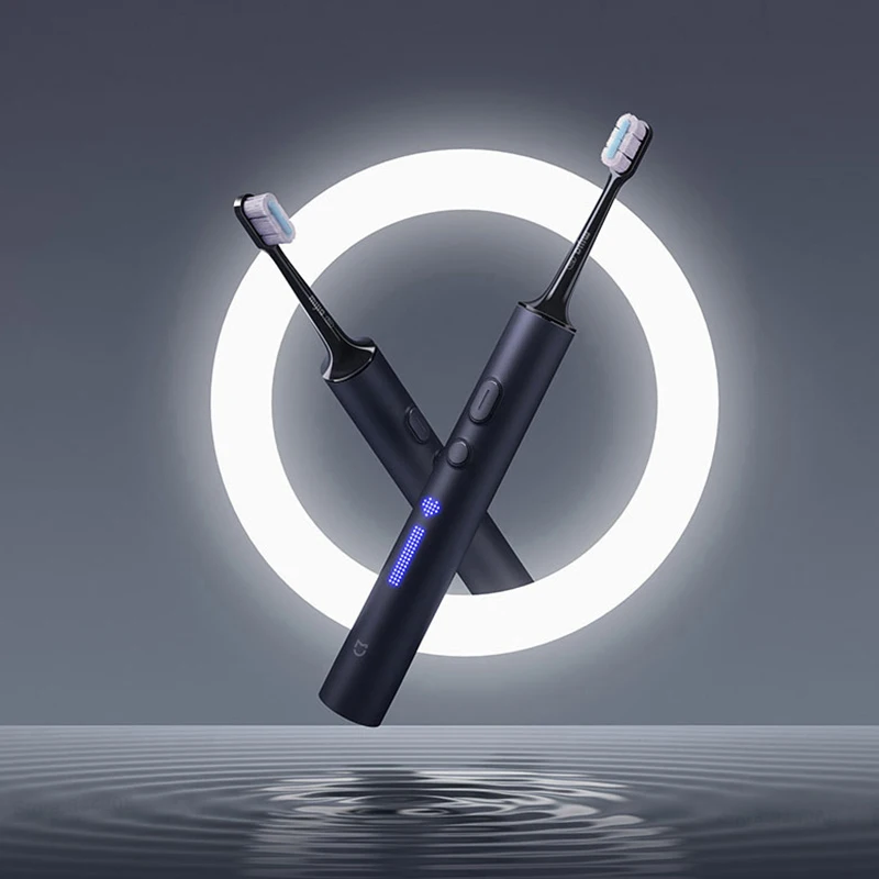 XIAOMI MIJIA Sonic Elektrische Zahnbürste T700 Tragbare Bleaching Zähne Ultraschall Vibration Oral Reiniger Pinsel Smart APP LED