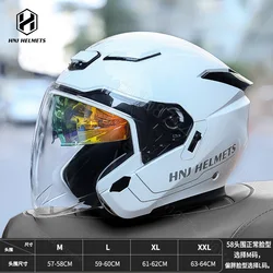 3/4 Helmet Male Motorcycle Half Helmet Electric Car Summer 3C Certification Safety Helmet 오픈헬멧 casco moto
