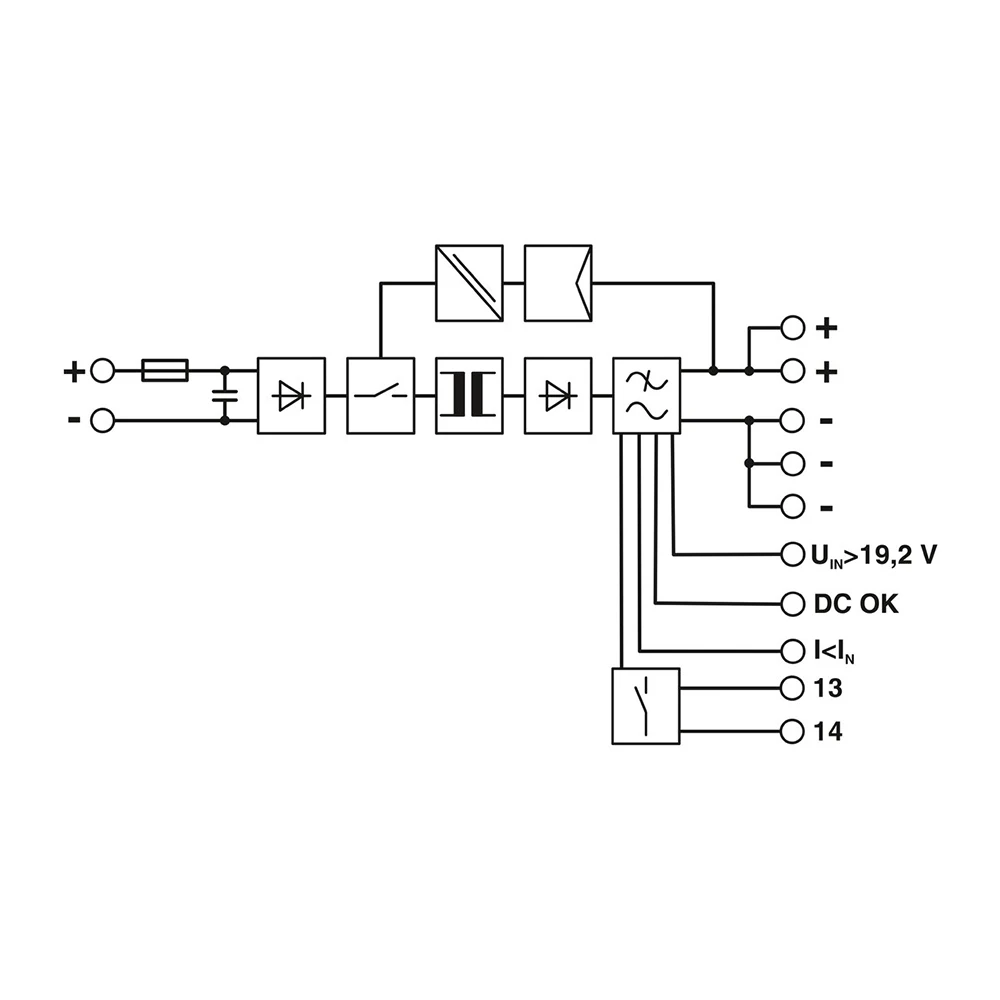Novo 2320092 QUINT-PS/24DC/24DC/10 para Phoenix QUINT POWER DC/DC Conversor 24VDC/10A