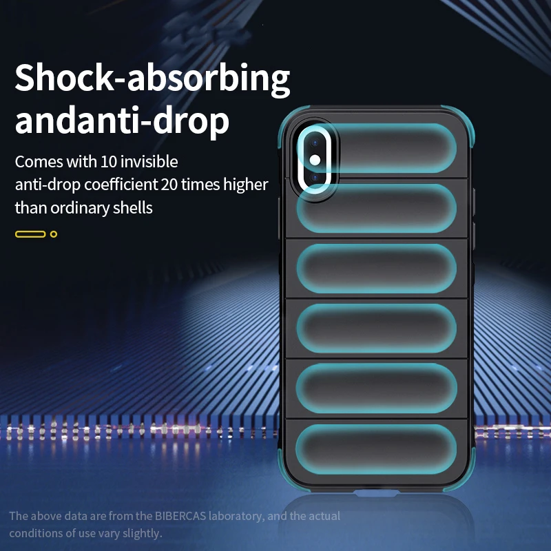 For iPhone XS Max Case Skin-Friendy Shockproof Silicone TPU Phone Back Cover For iPhone X XR XS Max Cover Fundas iPhone XS Max