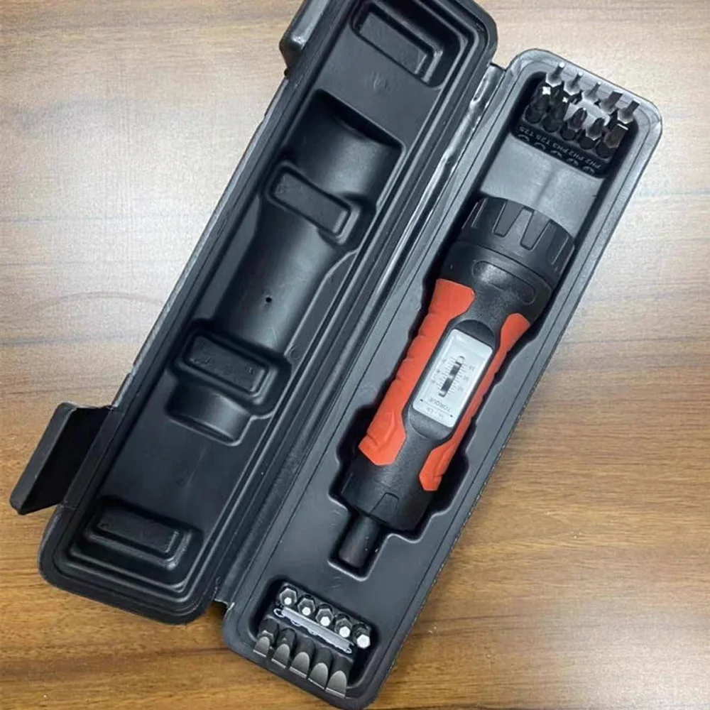 

1/4" Drive Torque Screwdriver 15-65In In.lb Preset Torque Wrench Set Professional Maintenance Tool for Rifle Pistol Gun Repair