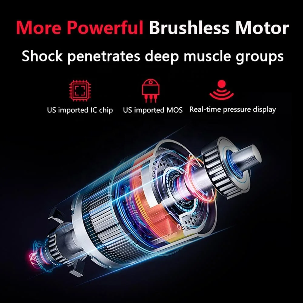 

New24V High Quality Handheld Power Massager Cordless Body Therapy Massage