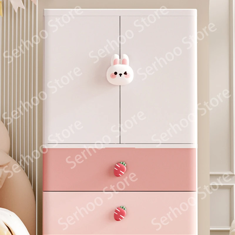 Armoire de Rangement pour Enfants, Meubles de Chambre Portables, MR50CW