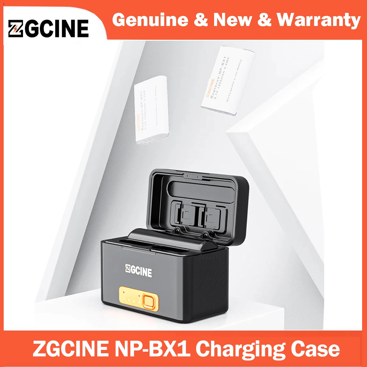 ZGCINE Charging Case for Sony NP-BX1 Battery