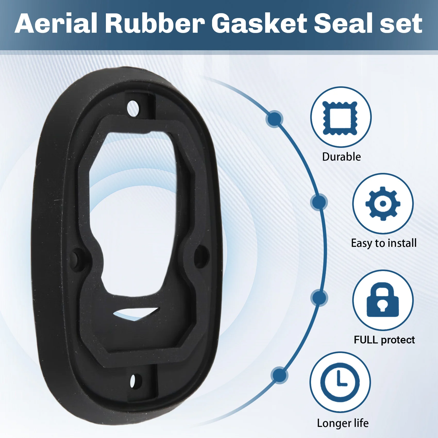 【Price Drop !!】-Antenna Base Rubber Gasket Sealing Ring Auto Accessories Fit For -BMW For MINI Clubman R55 R56 65203442105