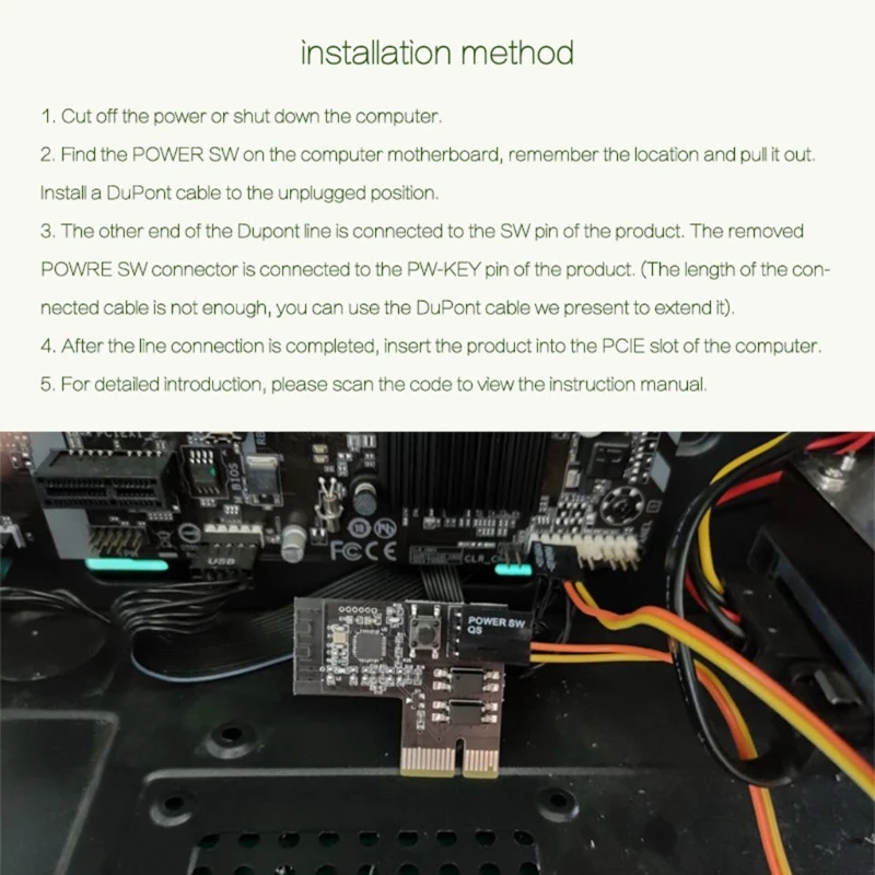 Wireless Remote Computer Power/Reset/Boot WiFi Relay Switch Module 2.4Ghz Wi-Fi Remote Computer Power Control On/Off Module