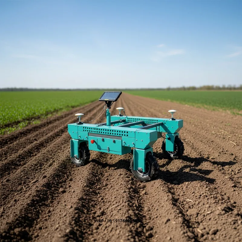 Electric Drive Autonomous Agricultural Robot Platform with  Navigation for Precision Farming