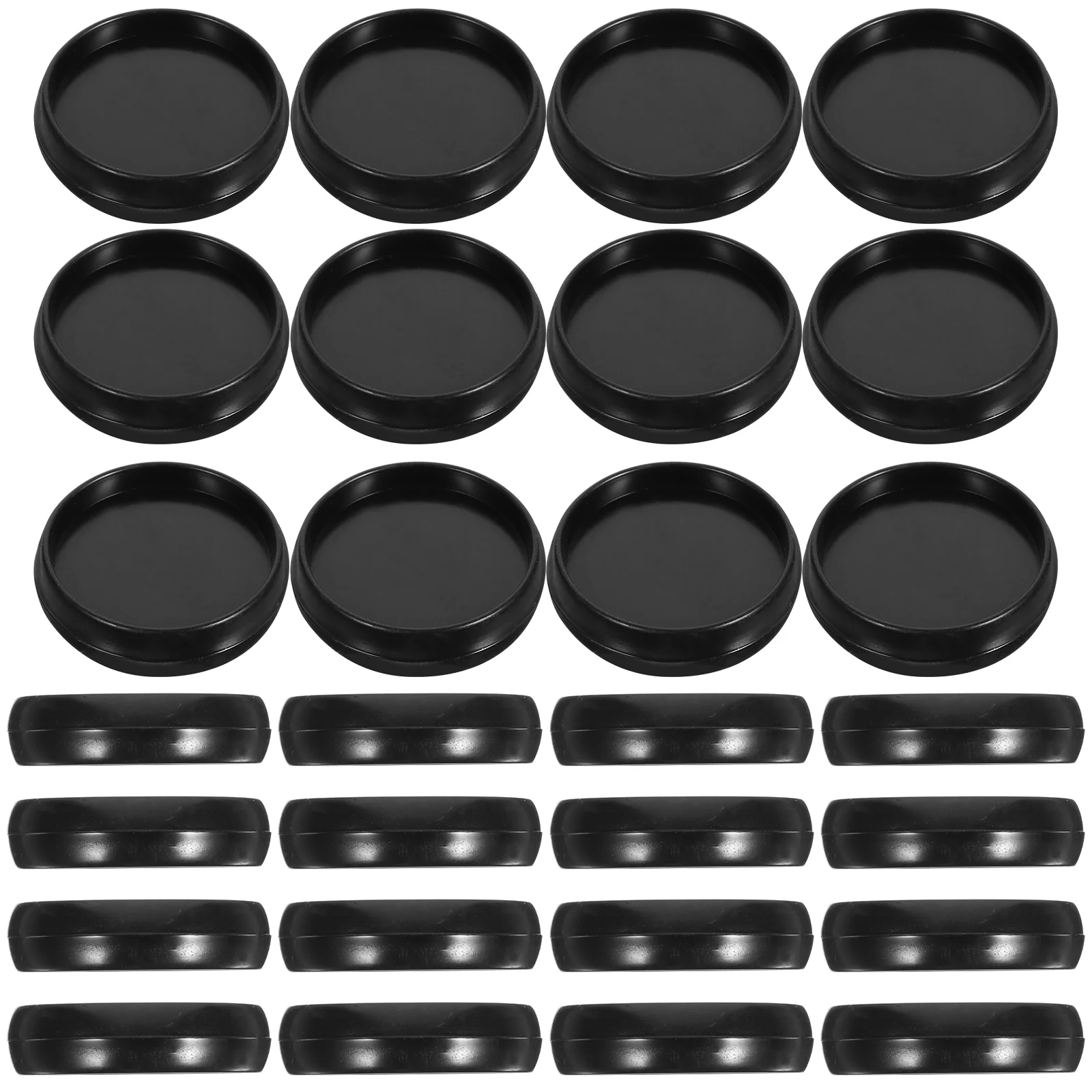 55 Pcs Loose-leaf Button Binder Disc The Tools Supplies Planner Rings Round Discs Notebook Tiny